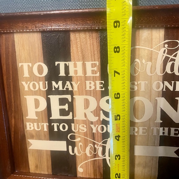 NWT…custom made sign.. - Picture 4 of 5